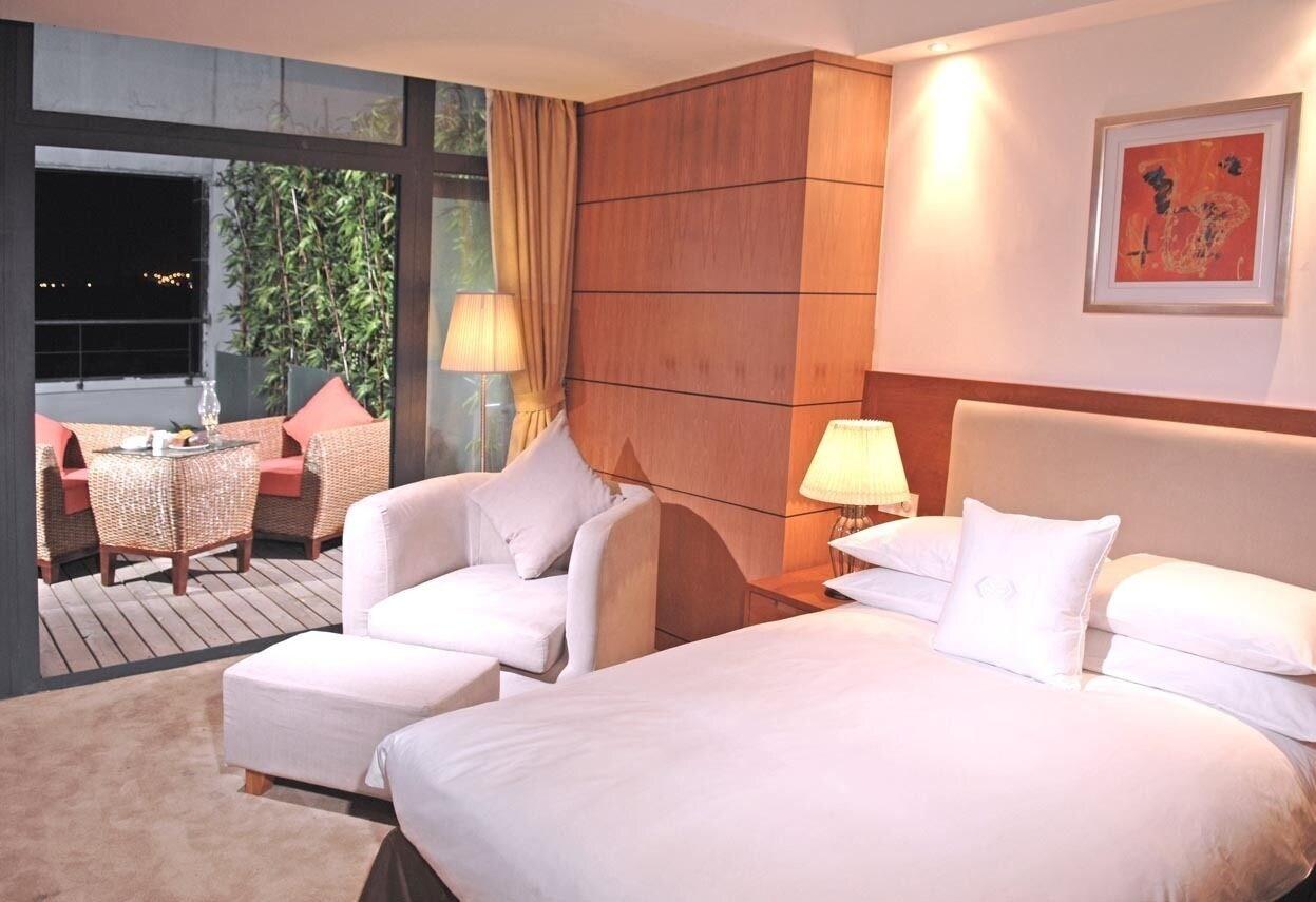 Gloria Plaza Hotel Kangqiao Shanghai Rom bilde
