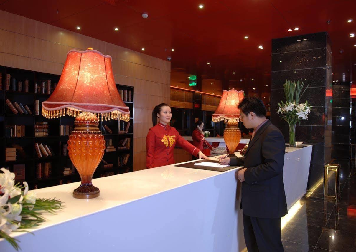 Gloria Plaza Hotel Kangqiao Shanghai Interiør bilde